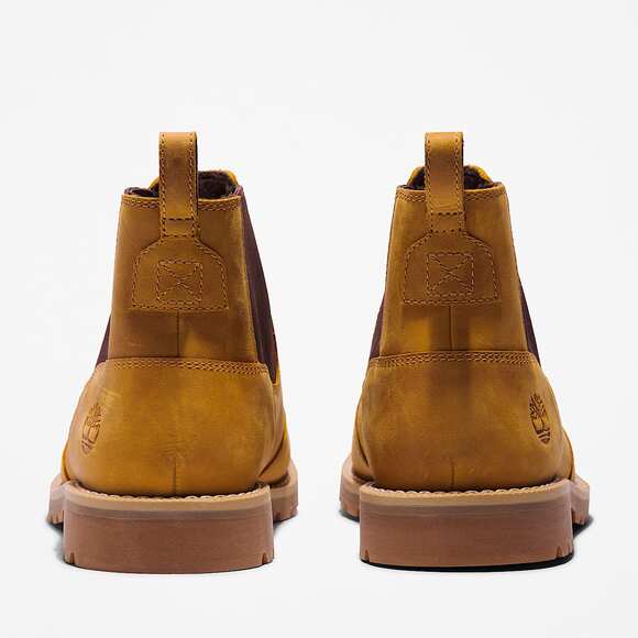 TIMBERLAND MEN\'S 13 REDWOOD FALLS MID CHELSEA BOOT WHEAT NIB